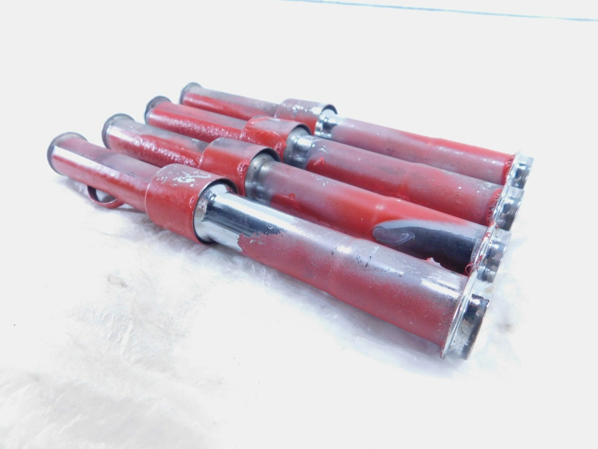 Harley Davidson Red EVO FXR Electra Glide Dyna & Softail Valve Pushrod Covers - C3 Cycle