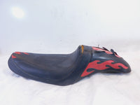 Harley Davidson Sportster 883 1200 Mustang Flames Front & Passenger Rider Seat - C3 Cycle