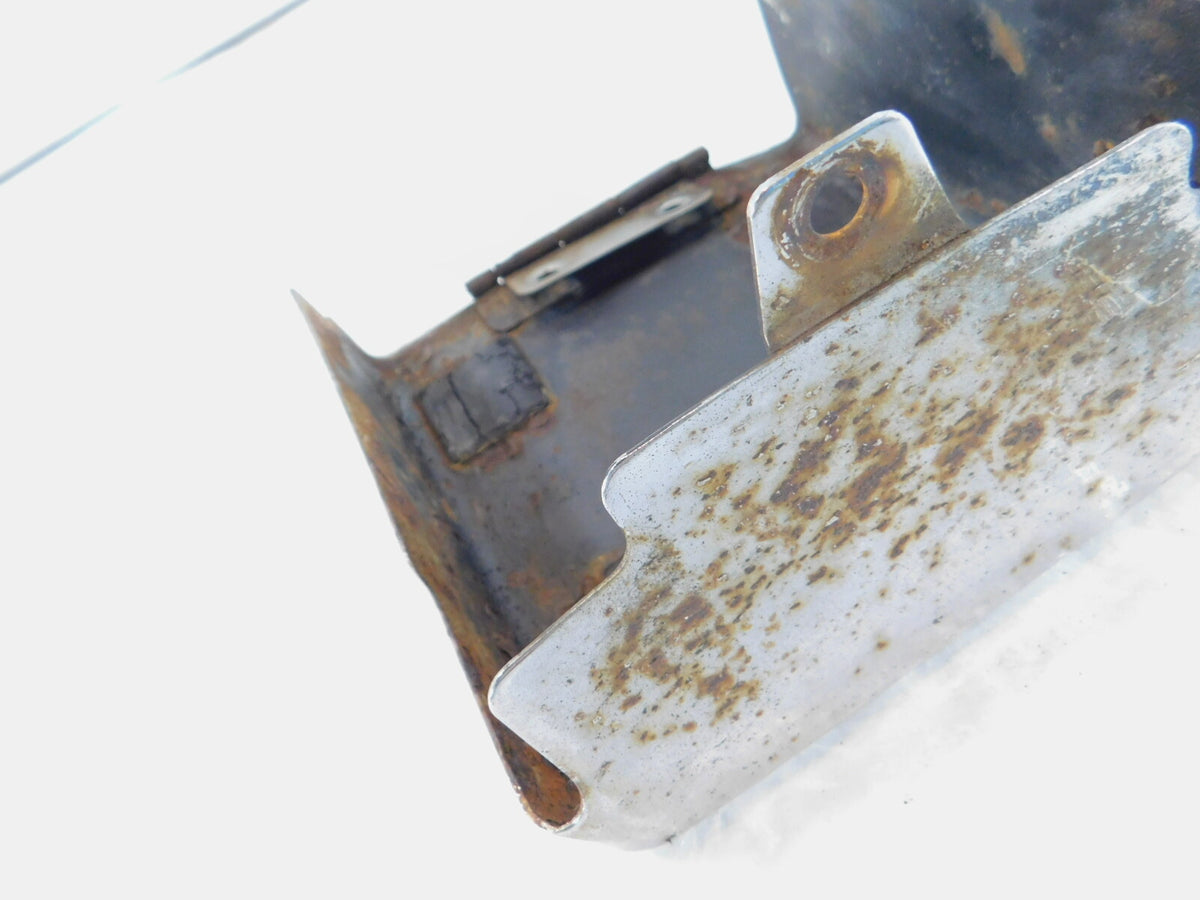 1985-1987 Honda CMX250 CMX250C Rebel 250 Chrome Battery Box Holder Housing Cover - C3 Cycle