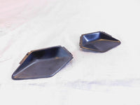 BMW K100 K100LT K100RS K100RT Black Rear Left/Right Handle Cover Fairing Panels - C3 Cycle
