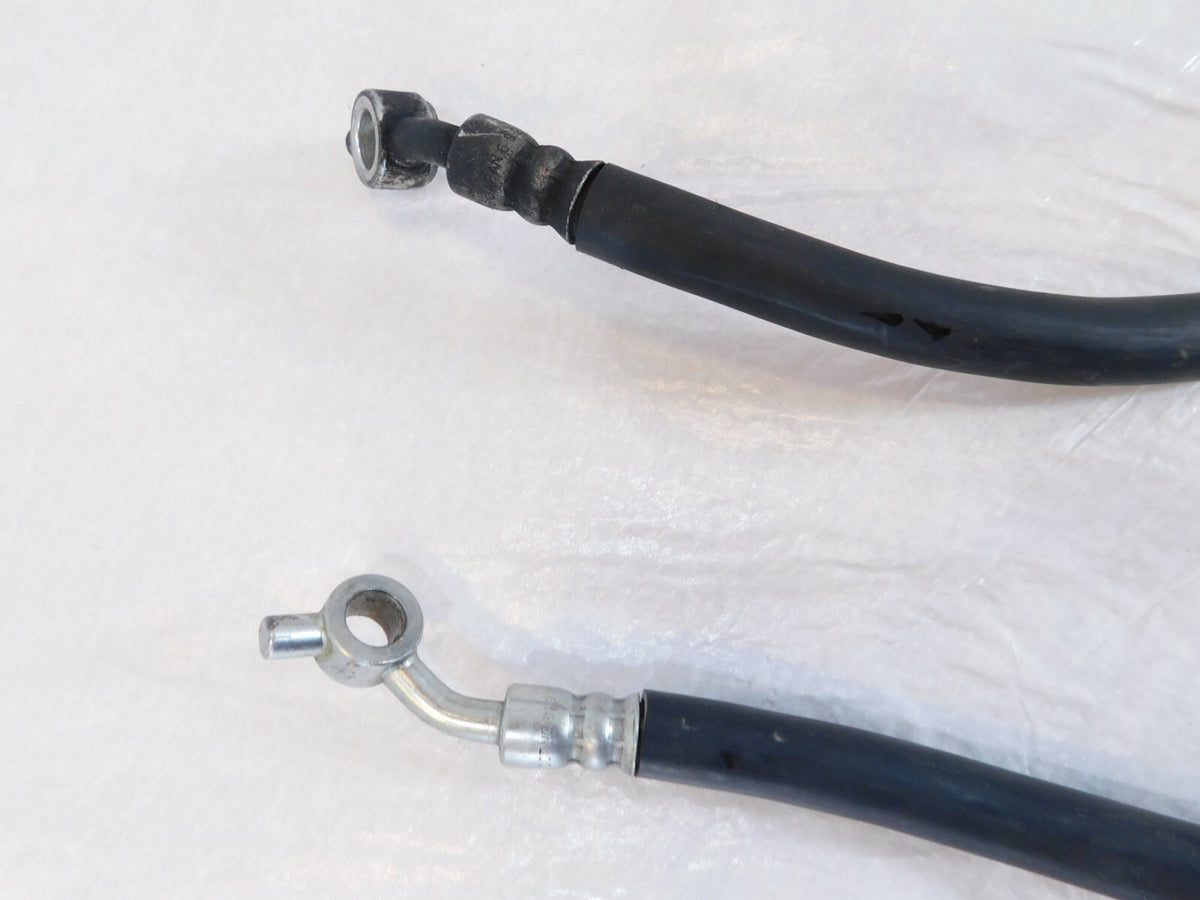 2006-2007 Kawasaki Ninja ZX14 ZX1400 Front Left & Right Brake Caliper Hose Lines - C3 Cycle