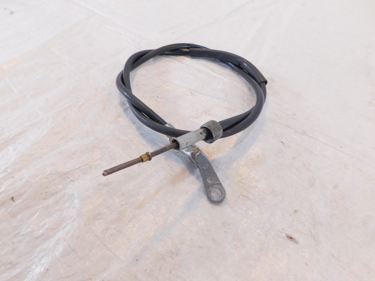 1982 82 Yamaha XJ750 Maxim 750 Front Instrument Cluster Speedometer Cable Line - C3 Cycle