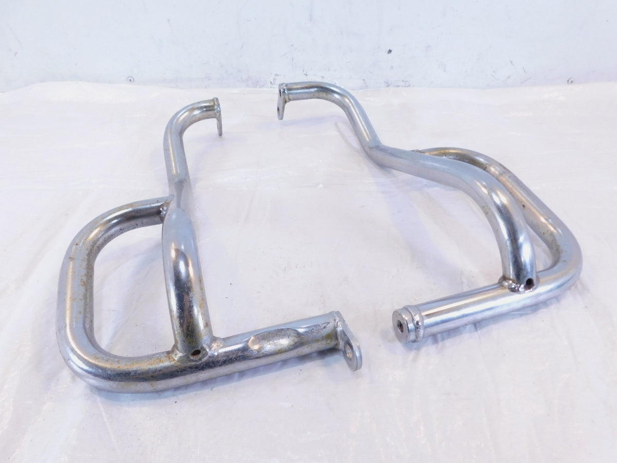 1981 81 Yamaha Virago 750 XV750 Left/Right Side Engine Guard Crash Bar Mounts - C3 Cycle
