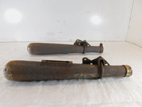 1978-1981 Honda CX500 500 Deluxe Lower Left/Right Exhaust System Muffler Pipes - C3 Cycle