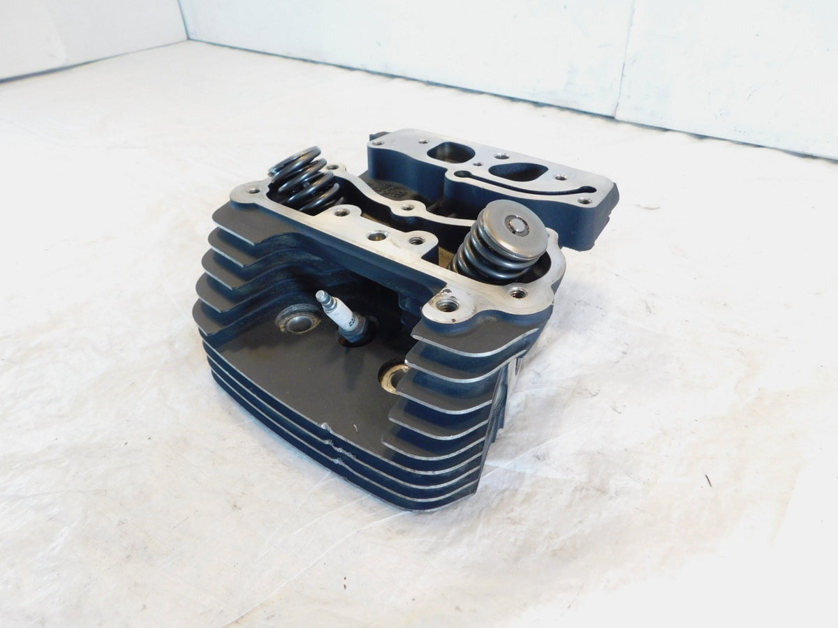 Harley Davidson Touring Softail & Dyna Black Cylinder Heads w/ Springs & Valves - C3 Cycle