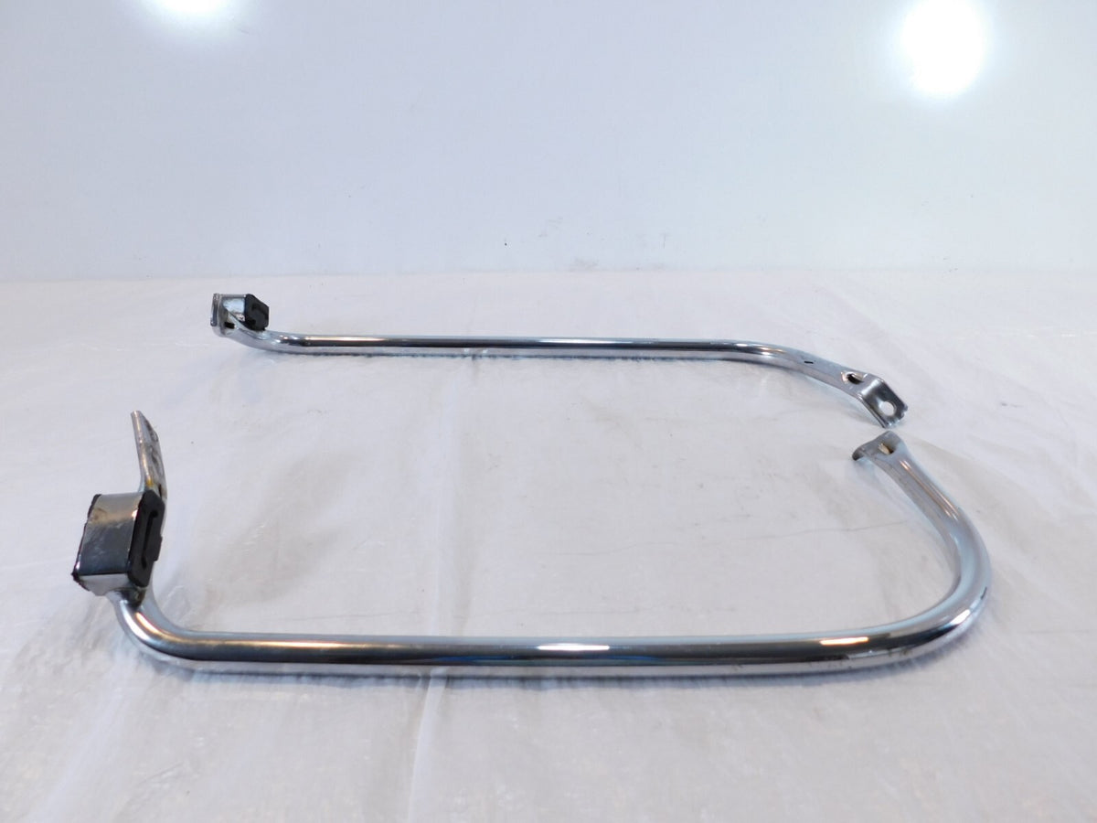 Harley Davidson Road King & Street Glide Left & Right Chrome Saddlebag Bracket - C3 Cycle