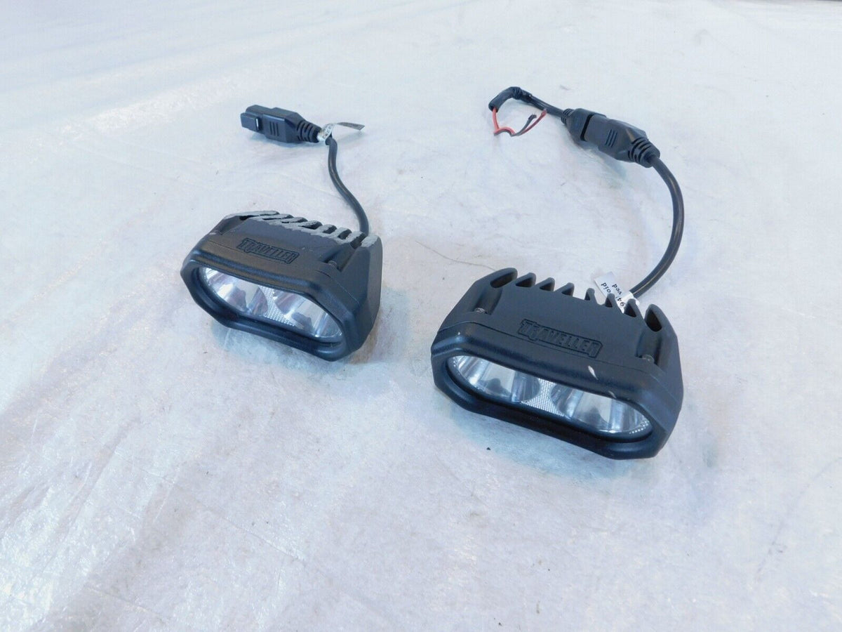 1998-01 Honda Interceptor VFR800 Traveller Front Left/Right White LED Fog Lights - C3 Cycle