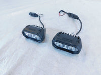 1998-01 Honda Interceptor VFR800 Traveller Front Left/Right White LED Fog Lights - C3 Cycle