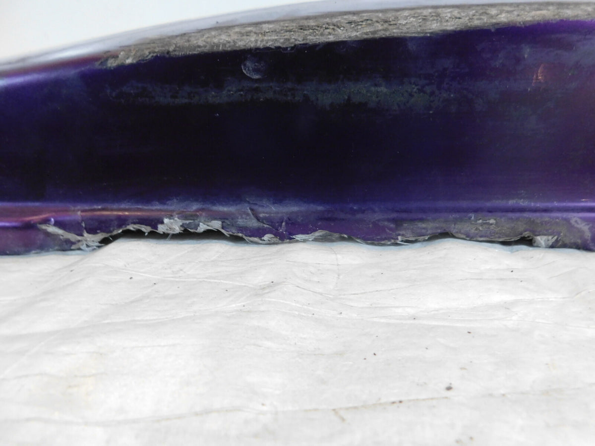 Harley Road King Street & Electra Glide Purple Right Saddlebag Cover Lid - C3 Cycle