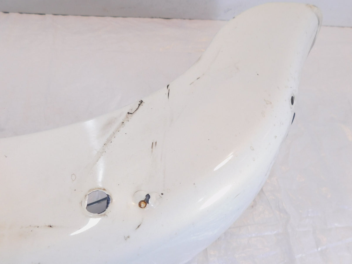 01-05 Harley Touring Road King & Electra Glide White Rear Wheel Cover Fender