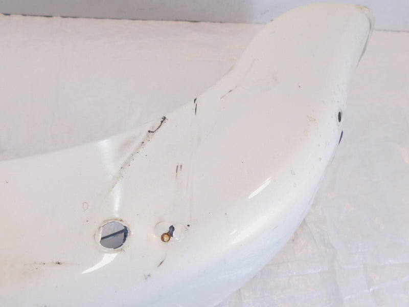 01-05 Harley Touring Road King & Electra Glide White Rear Wheel Cover Fender