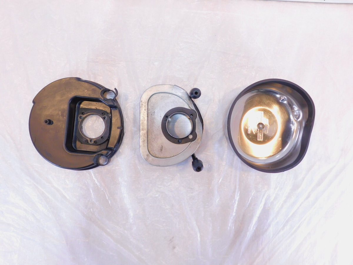 Harley Davidson Dyna Street Bob & Softail Slim Round Air Cleaner Filter Airbox - C3 Cycle