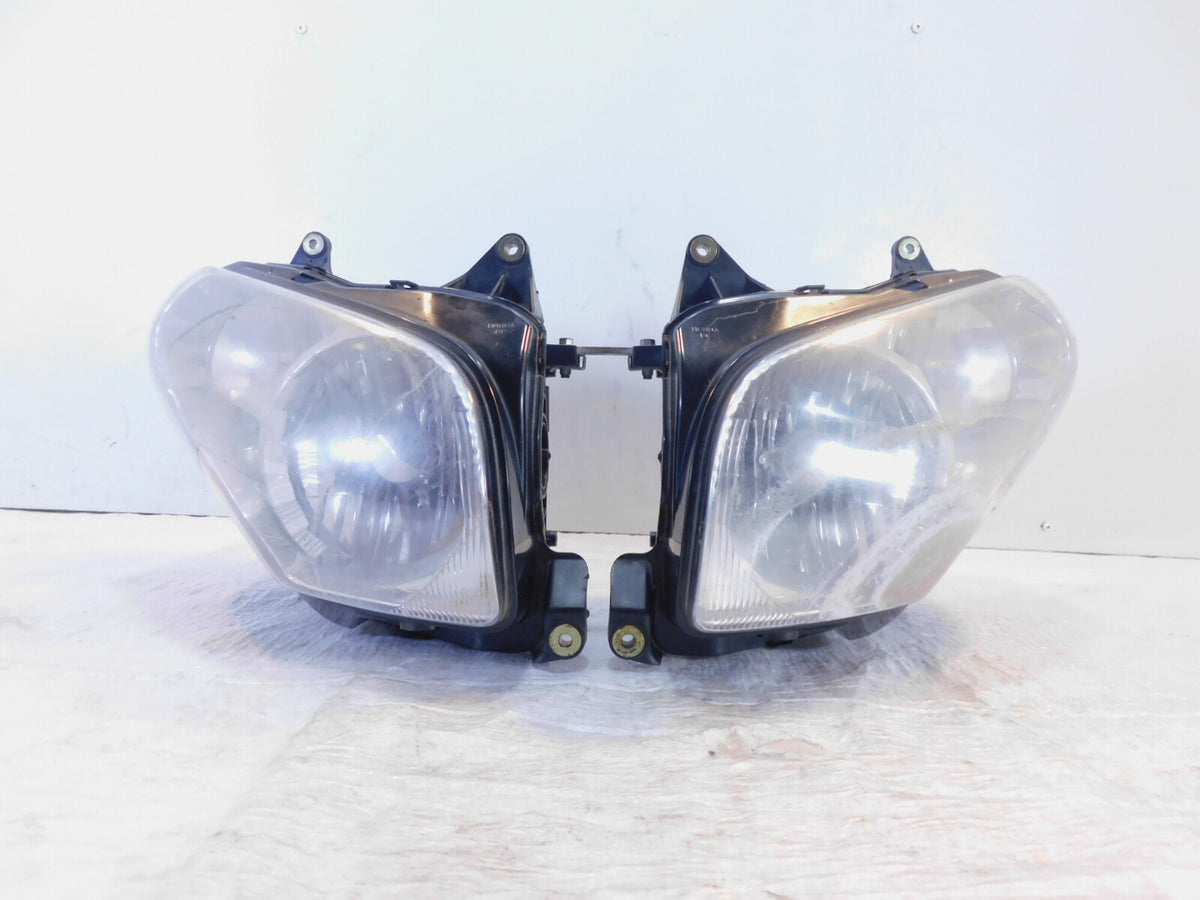 2001-2010 Honda Goldwing GL1800 Front Left & Right Headlight Headlamps Housing - C3 Cycle