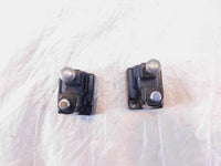 1983 Honda GL650 Silverwing 650 Pair Black Handlebar Top Bridge Locks - NO KEY - C3 Cycle