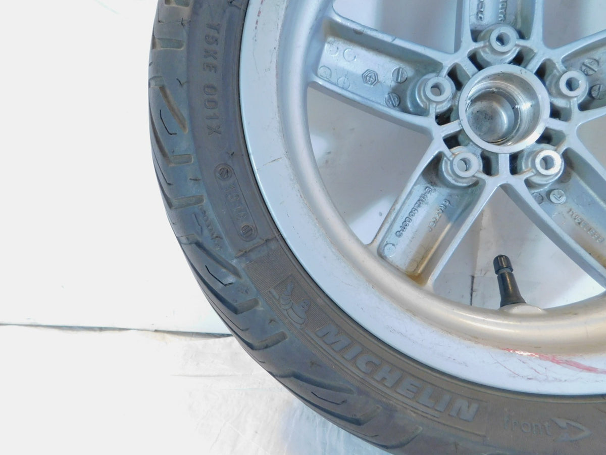 Piaggio Vespa LX LXV S 50 125 150 Cast Front Wheel Rim & Tire 11" x 2.50" - C3 Cycle