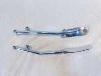2003 03 Victory V92 Classic Cruiser Lower Windshield Windscreen Deflector Arms - C3 Cycle