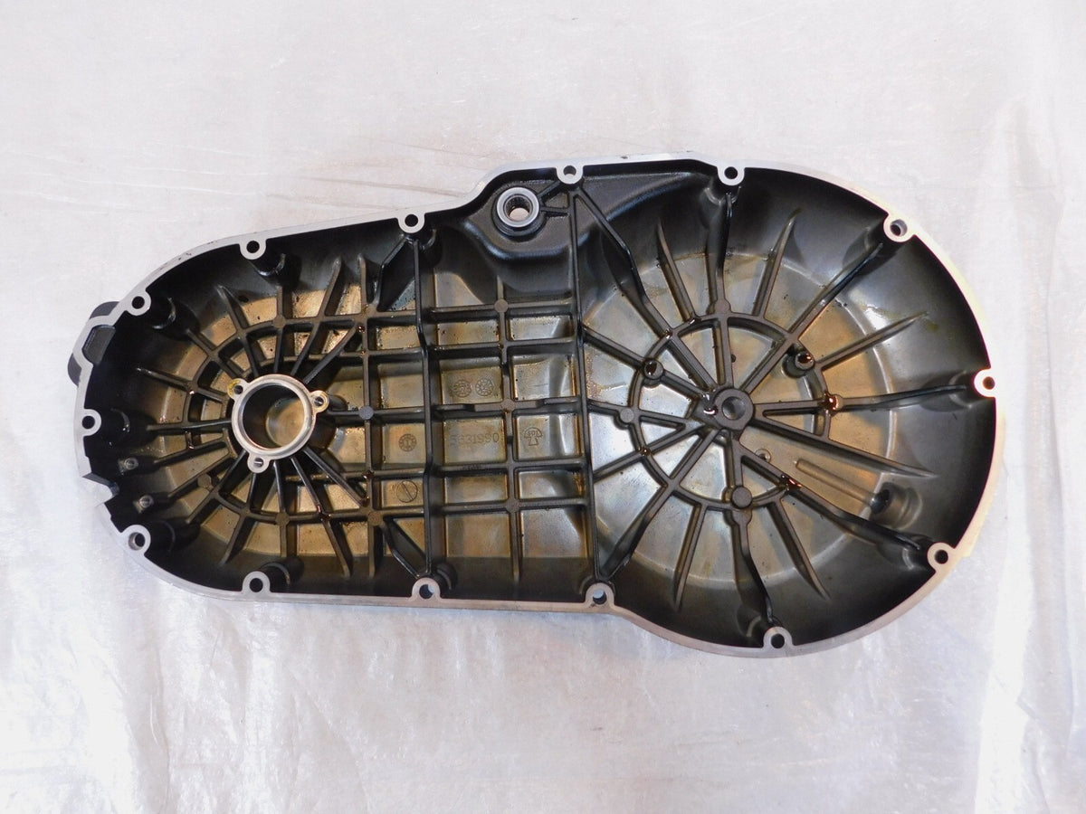 08-10 Victory Hammer Kingpin Vegas Vision Left Engine Motor Primary Clutch Cover - C3 Cycle