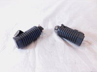 1983 83 Honda GL650 Silverwing 650 Front Driver Black Footpeg Peg Footrests - C3 Cycle