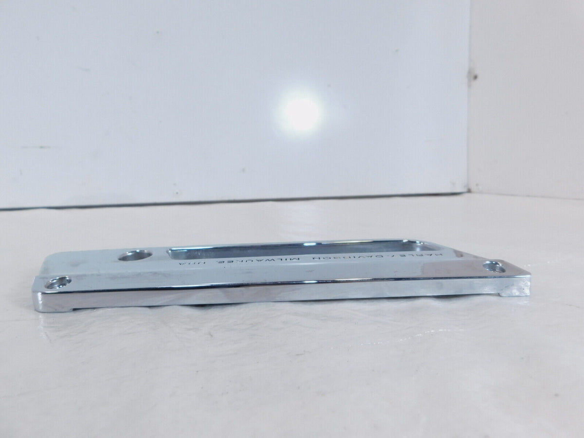Harley Touring Road King Electra Street Glide Chrome Left Saddlebag Latch Cover - C3 Cycle