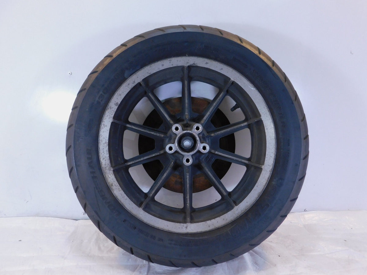 Harley Davidson EVO Electra Tour Glide Road King Black Cast Rear Tire Wheel Rim - C3 Cycle