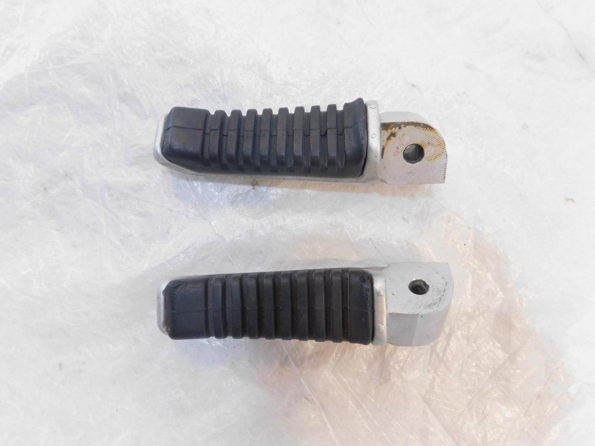Ducati Sport Touring ST2 ST3 & ST4 Silver Rear Left/Right Footrest Foot Pegs - C3 Cycle