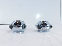 2007-2010 Harley Davidson Softail Custom FXSTC Chrome Handlebar Risers & Clamps - C3 Cycle