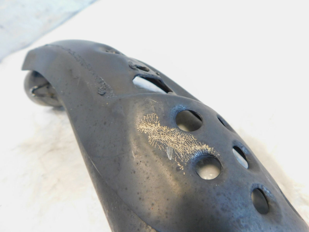 Ducati Scrambler 800 Vertical Exhaust Mid Manifold Header Pipe w/ Heat Shield - C3 Cycle