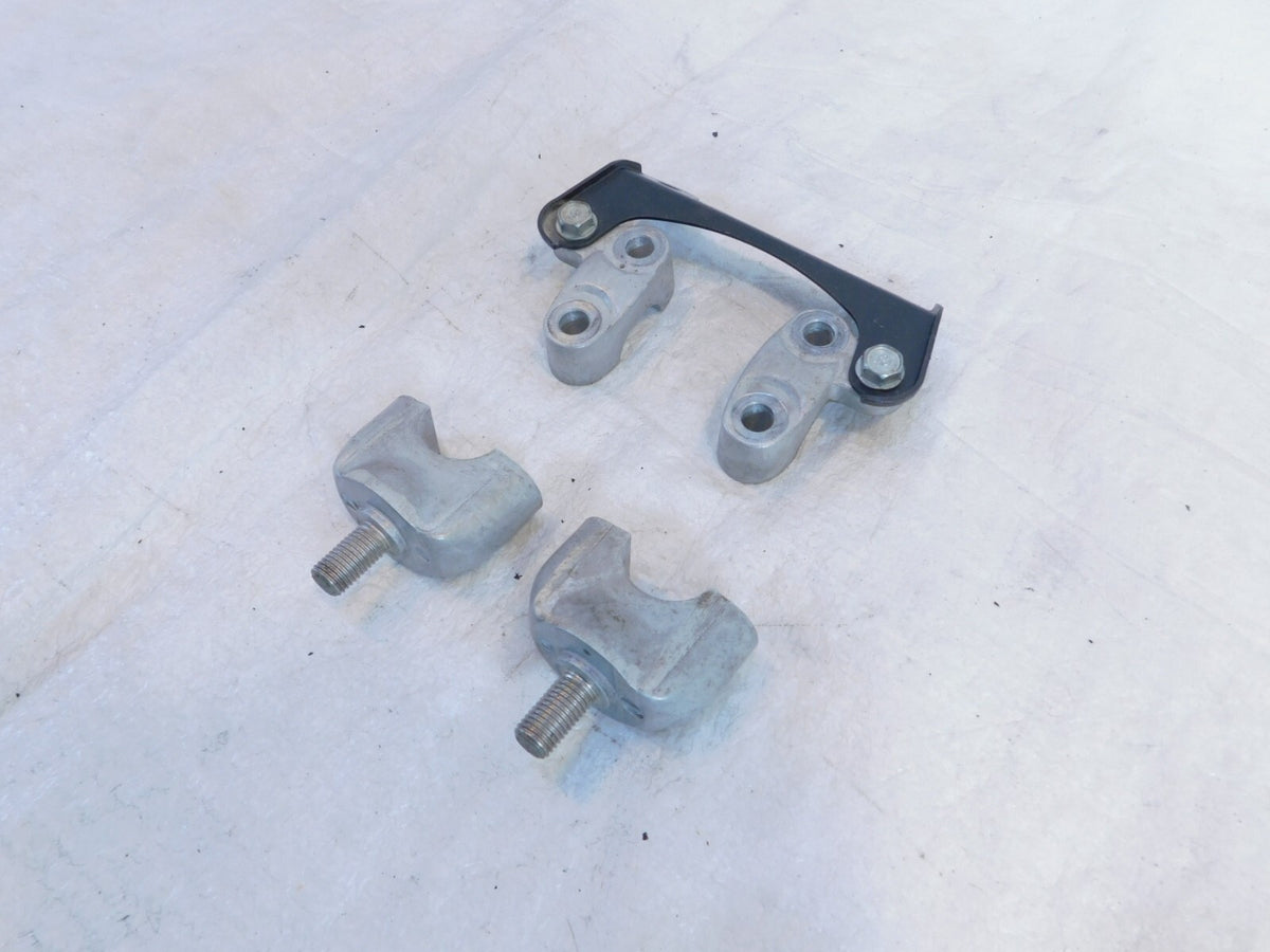 2002-2013 Honda FSC600 Silver Wing 600 Front Handlebar Riser Clamp Brackets - C3 Cycle