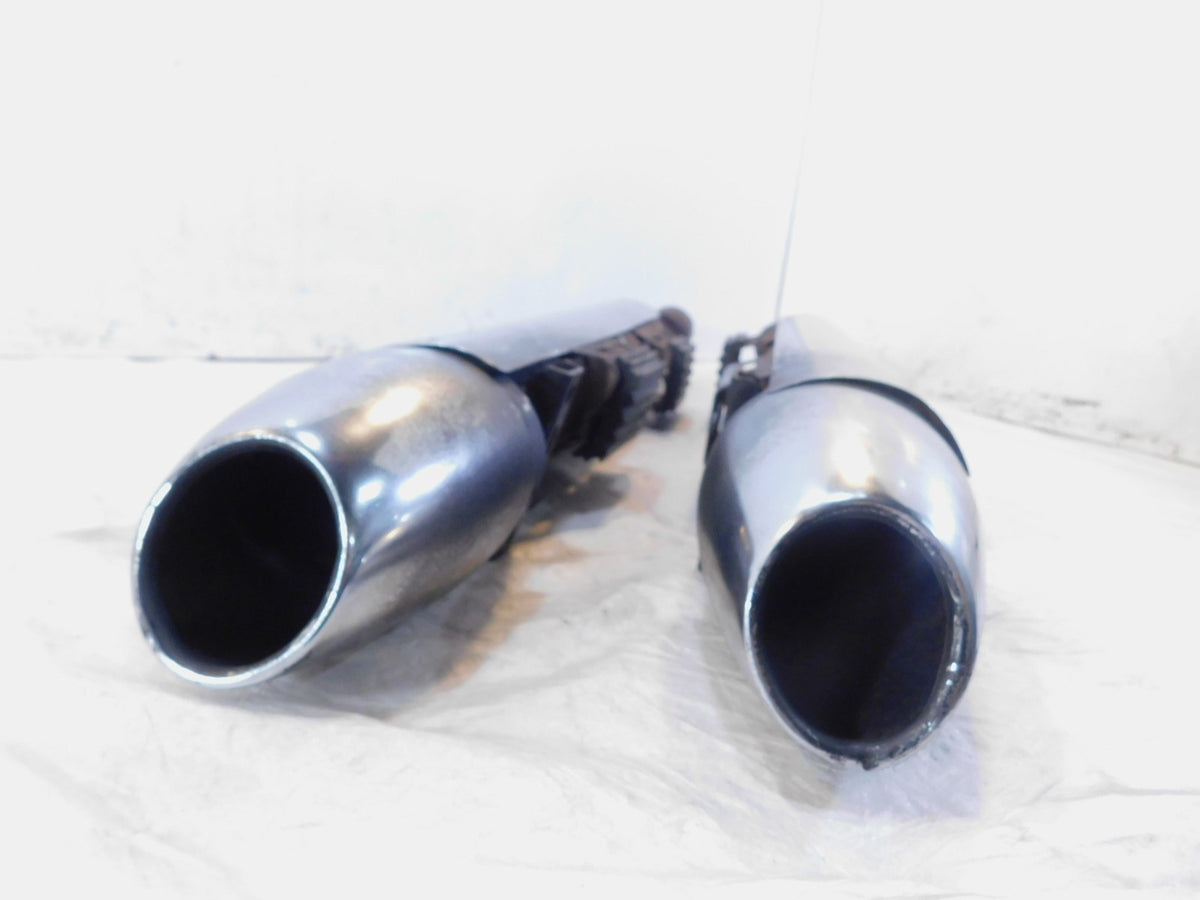 10-17 Victory Cross Roads Cross Country & Magnum Left/Right Exhaust Pipe Muffler - C3 Cycle