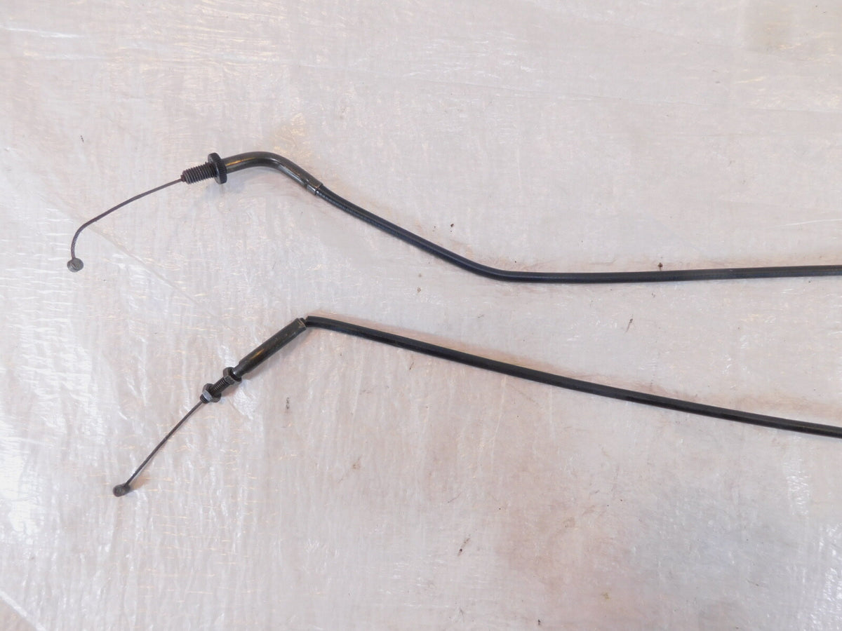 1993-1999 Yamaha FZR600R FZR600 Push & Pull Throttle Cable Line Wires - C3 Cycle