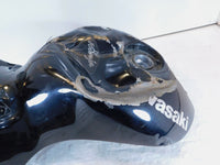 2007 07 Kawasaki Ninja ZX-14 ZX1400 Black Gas Petrol Fuel Tank Reservoir - Parts - C3 Cycle