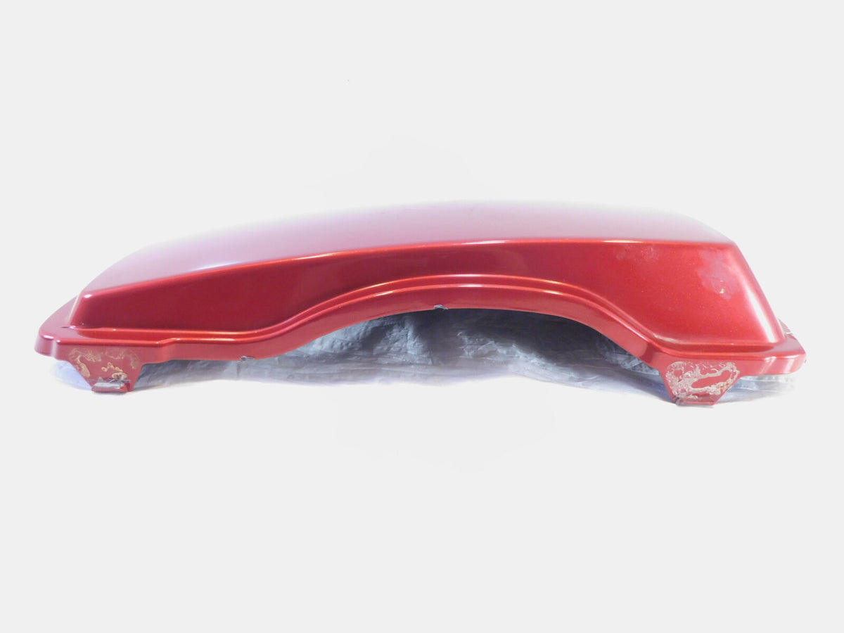 Harley Davidson Touring Road King & Electra Glide Red Left Saddlebag Cover Lid - C3 Cycle
