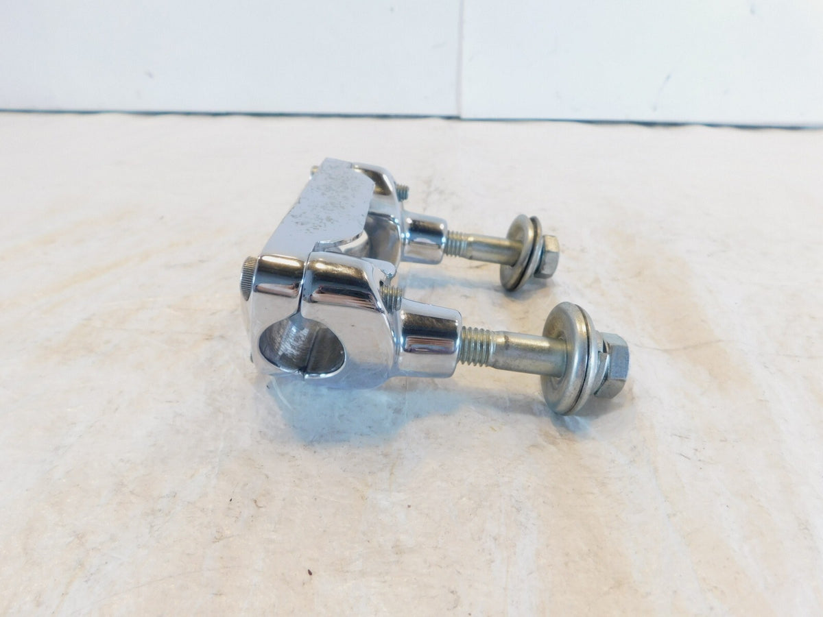 Harley Dyna Wide & Super Glide 100th Anniversary Handlebar Mount Clamp Bracket - C3 Cycle