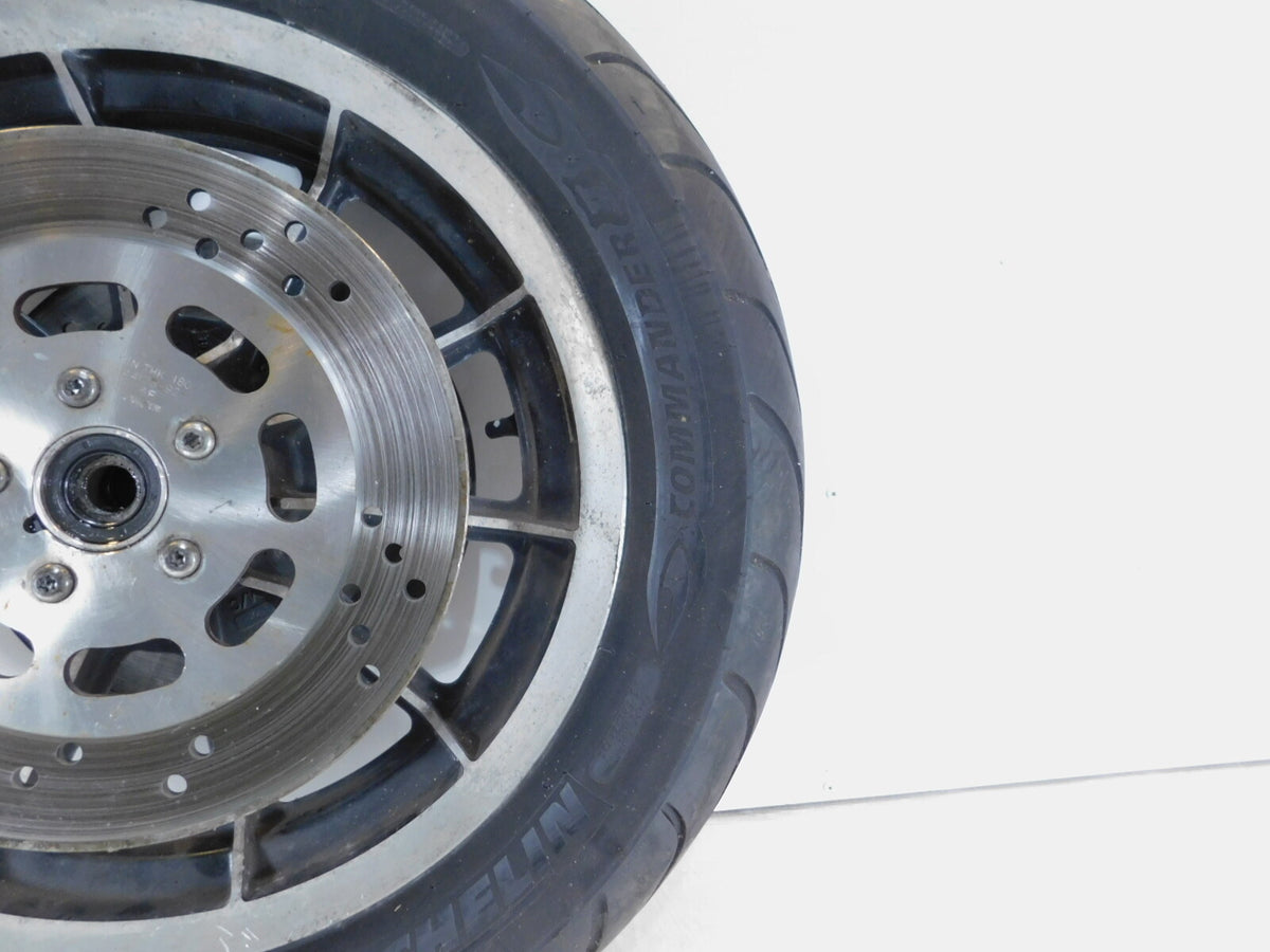 Harley Davidson EVO Touring Electra Glide Cast 10 Spoke Front Wheel Rim w/ Tire - C3 Cycle