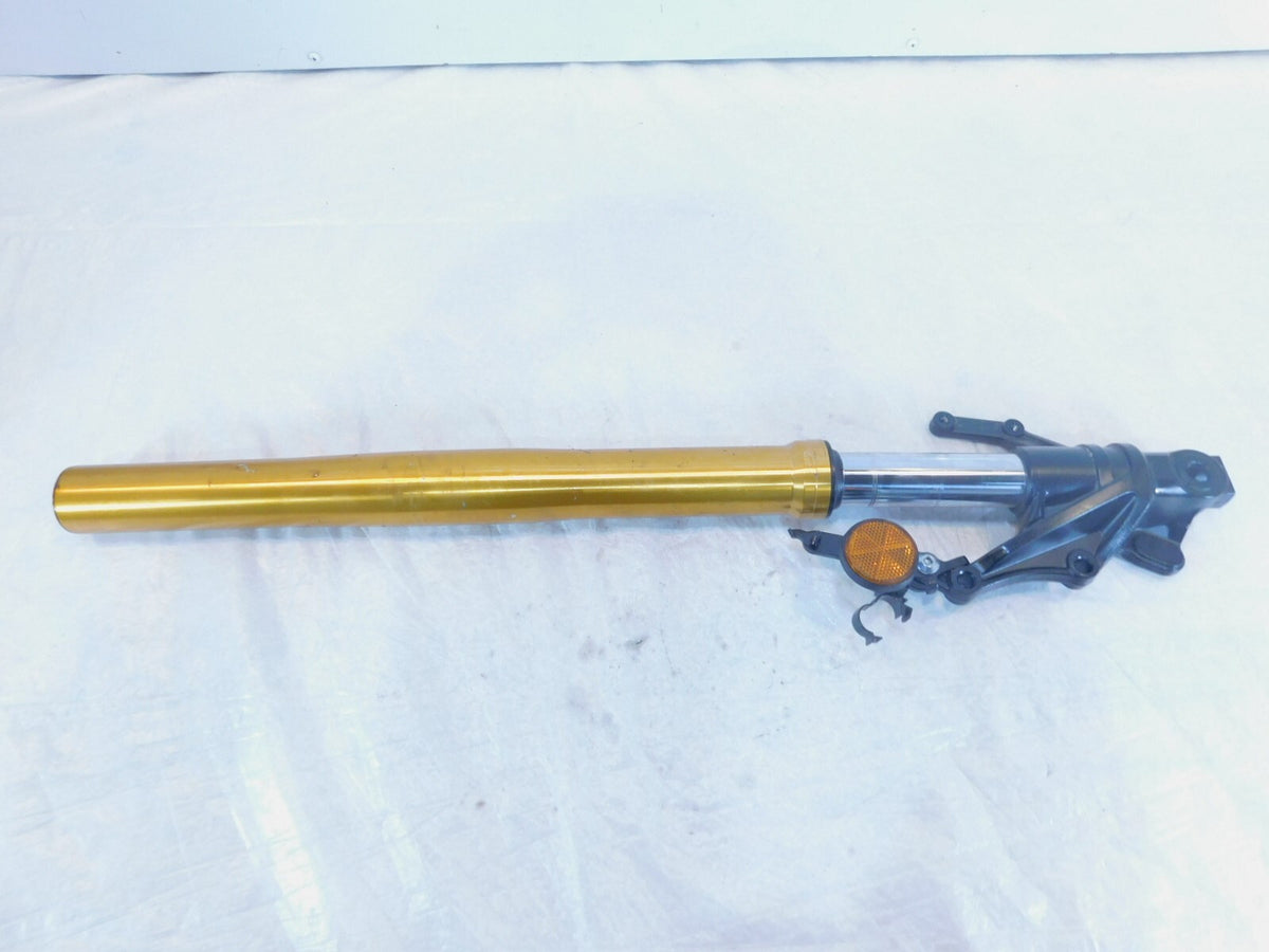 2019 Yamaha YZFR3 YZF R3 Black/Gold Front Right Wheel Fork Shock Leg Tube - Bent - C3 Cycle