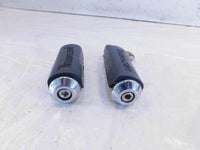 Harley Touring Dyna Sportster & Softail ISO Chrome & Rubber Footpeg Footrests - C3 Cycle