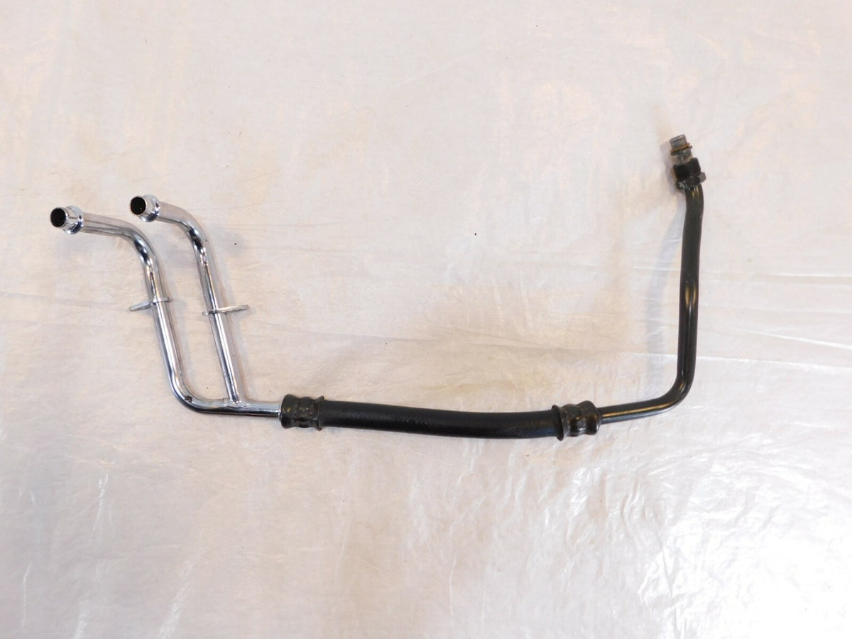 Victory V92 Classic & Touring Cruiser Oil Cooler Radiator Inlet Hose Line - C3 Cycle