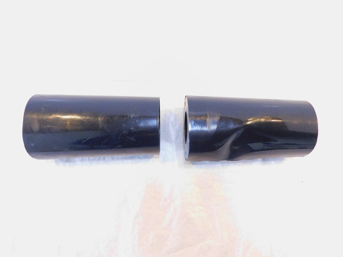 Harley TRoad King & Electra Glide & Softail Black Front Fork Slider Cover Tins - C3 Cycle
