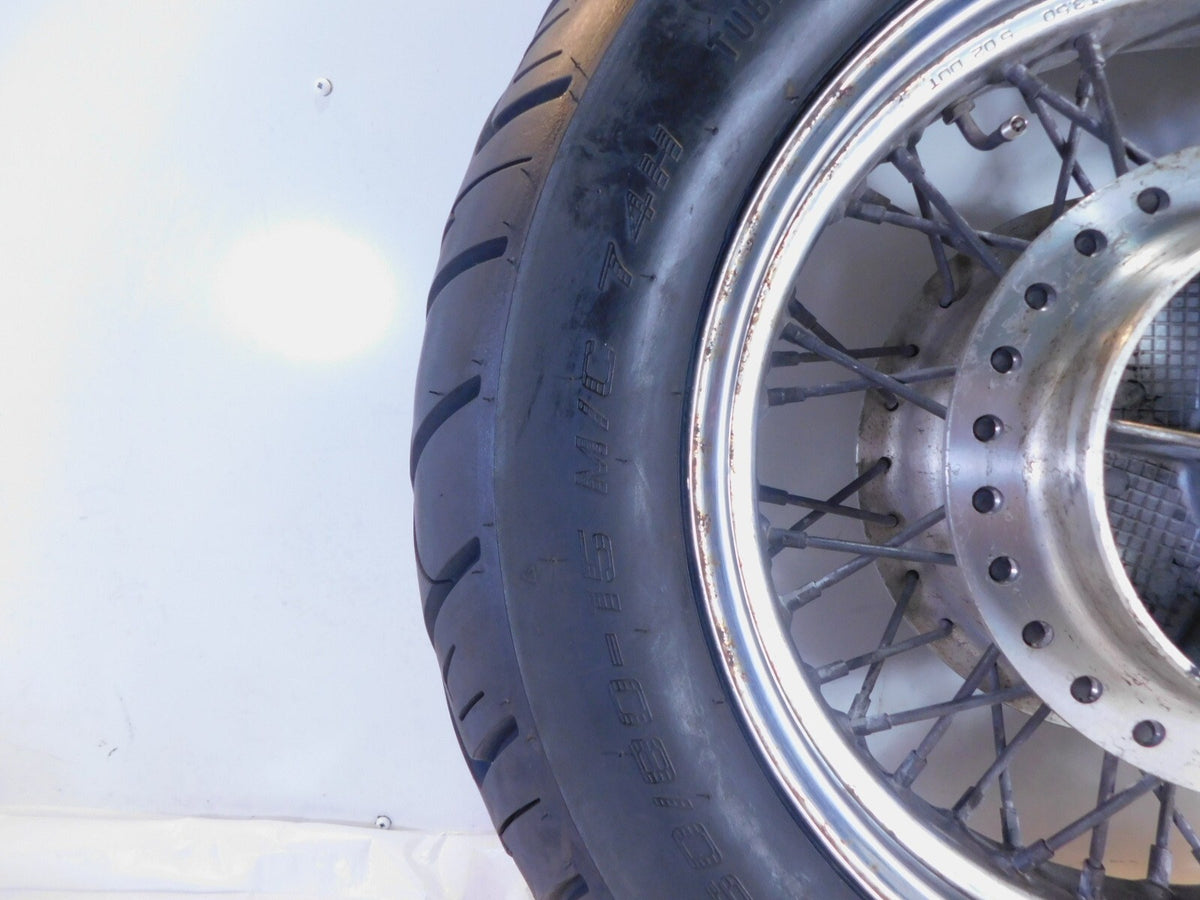 1998-2003 Honda VT750 Shadow 750 ACE Deluxe & Spirit Laced Rear Wheel Rim & Tire - C3 Cycle