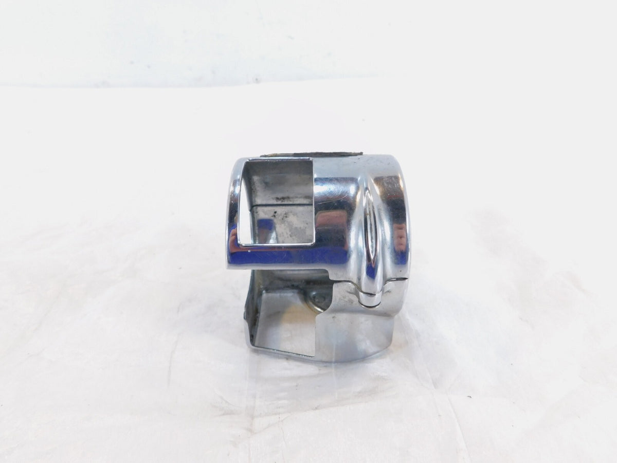 Honda VTX1800 VTX1800R VTX1800S Chrome Left Handlebar Turn Signal Switches Cover - C3 Cycle