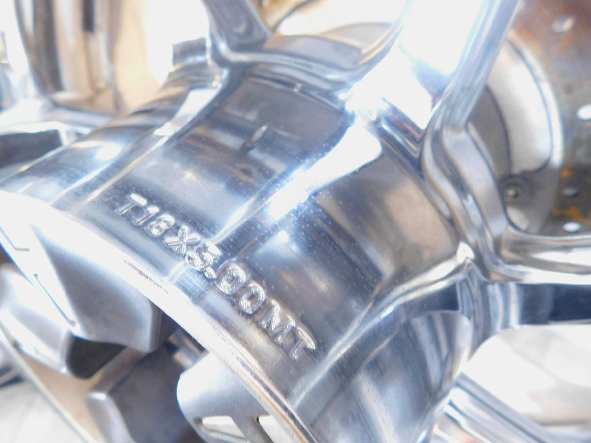 Harley Screamin Eagle CVO Street Glide & Road King Chrome Rear Wheel Rim & Tire - C3 Cycle