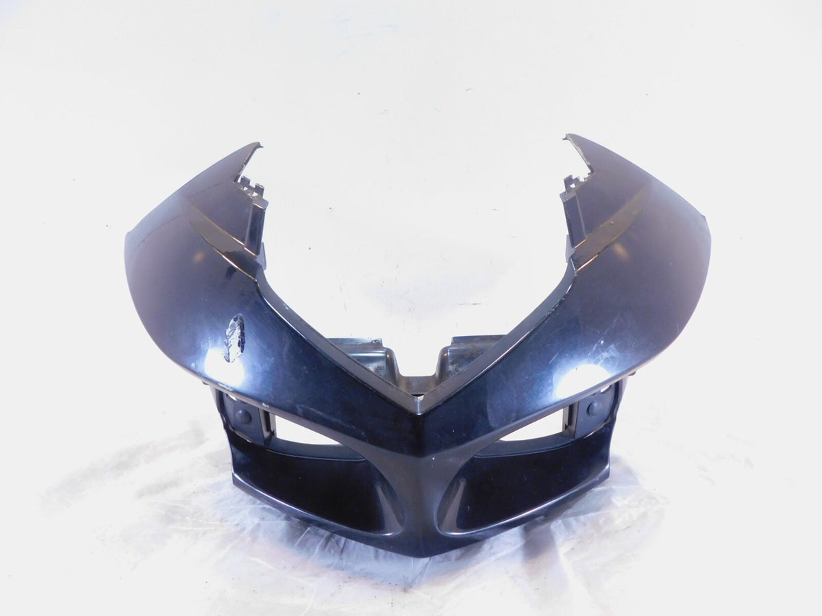 2005-2008 BMW R1200ST R 1200 ST Black Front Upper Trim Air Duct Cowl Fairing - C3 Cycle