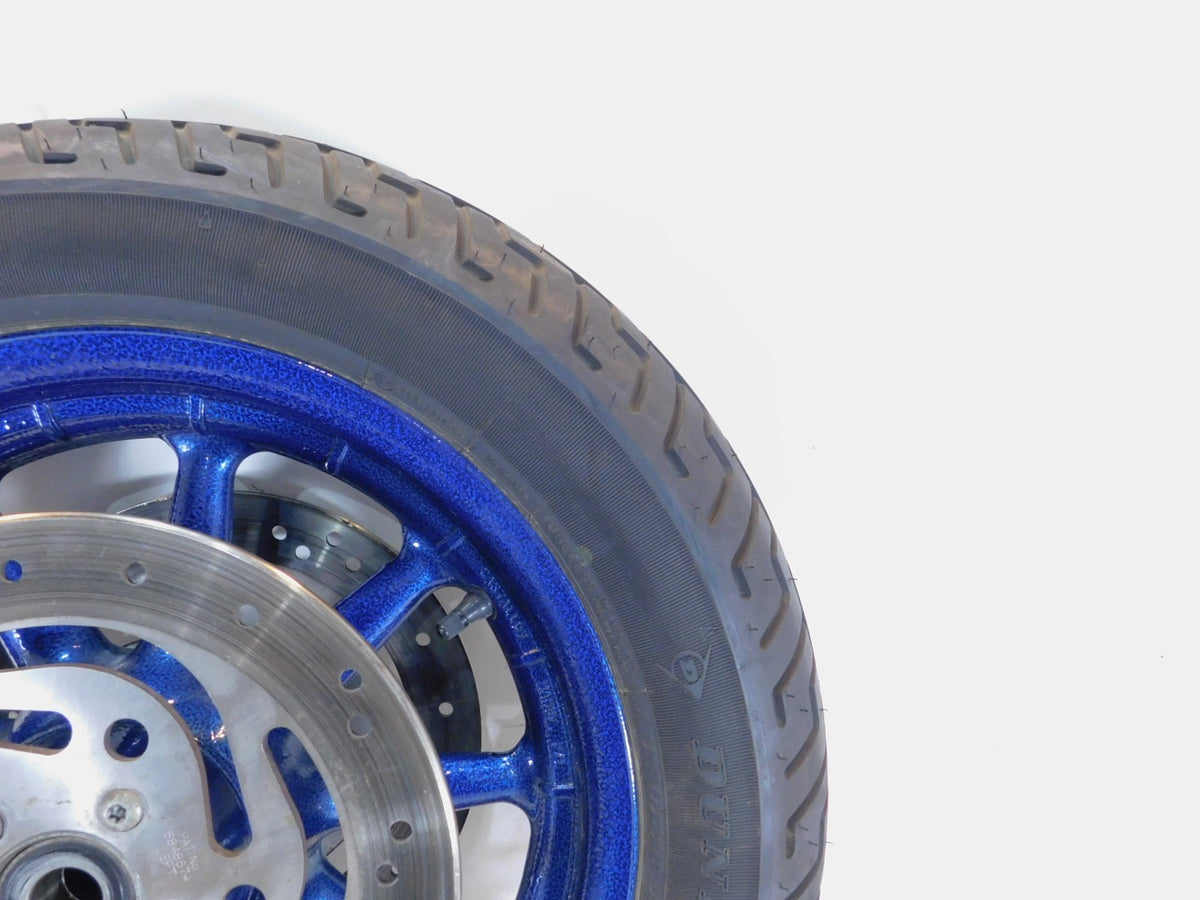 Harley Davidson Touring Road King & Electra Glide Blue Cast Front Wheel Rim - C3 Cycle