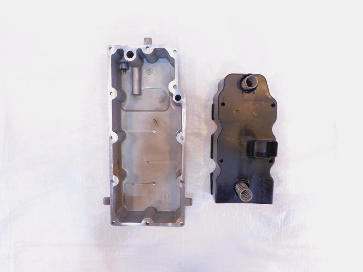 Harley Touring Road King & Electra Glide Silver Oil Pan Tray 62711-99 w/ Baffle - C3 Cycle