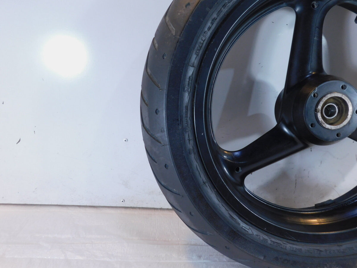 2001-2002 Buell M2 Cyclone S3 Thunderbolt & X1 Lightning Front Wheel Rim & Tire - C3 Cycle