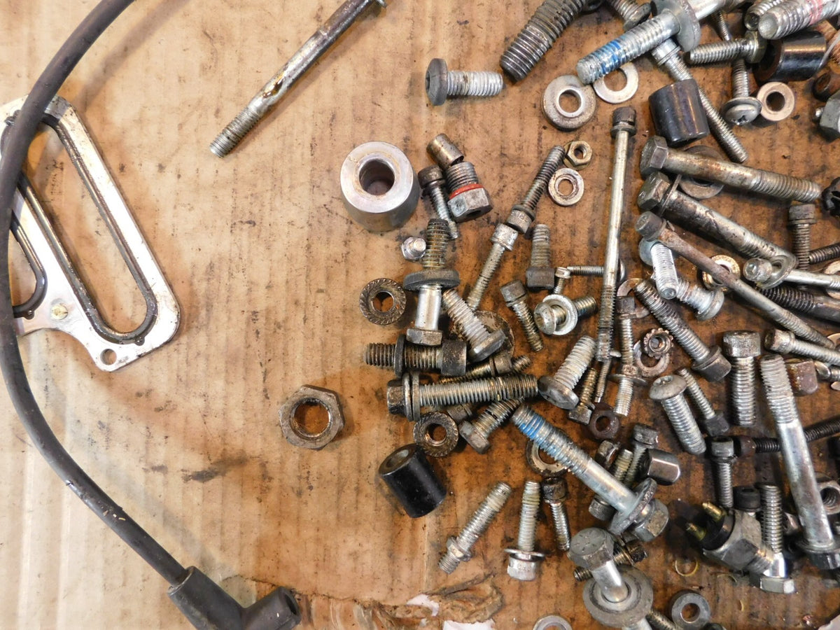 2007 Harley Davidson Dyna FXDC Super Glide Custom Nut Bolt Bracket Parts Box Lot - C3 Cycle