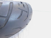 1995 & 1996 Buell M2 Thunderbolt Silver Rear Wheel Rim & Tire w/ Sprocket - C3 Cycle