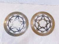 2013-2016 Triumph Street Triple Pair Front Wheel Brake Disc Caliper Rotors - C3 Cycle