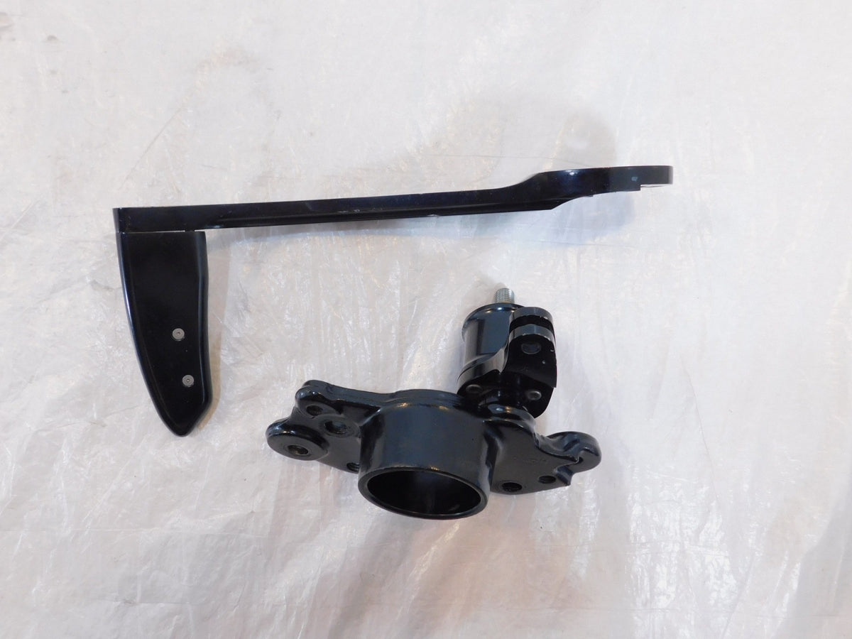 Harley Performance Machine Black Road King Electra Street Glide Rear Brake Pedal - C3 Cycle