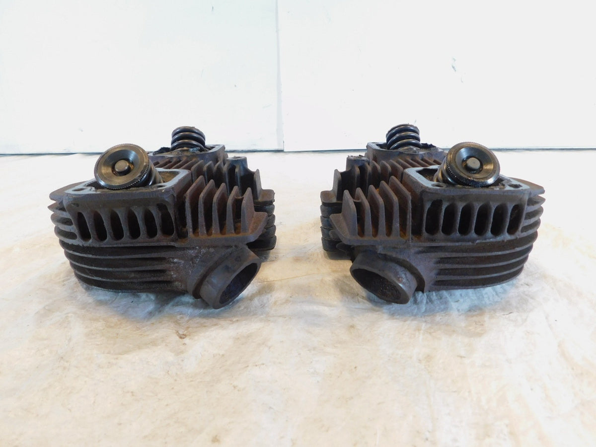 72 Harley Davidson Ironhead Sportster XLH 1000 Front & Rear Cylinders Heads - C3 Cycle